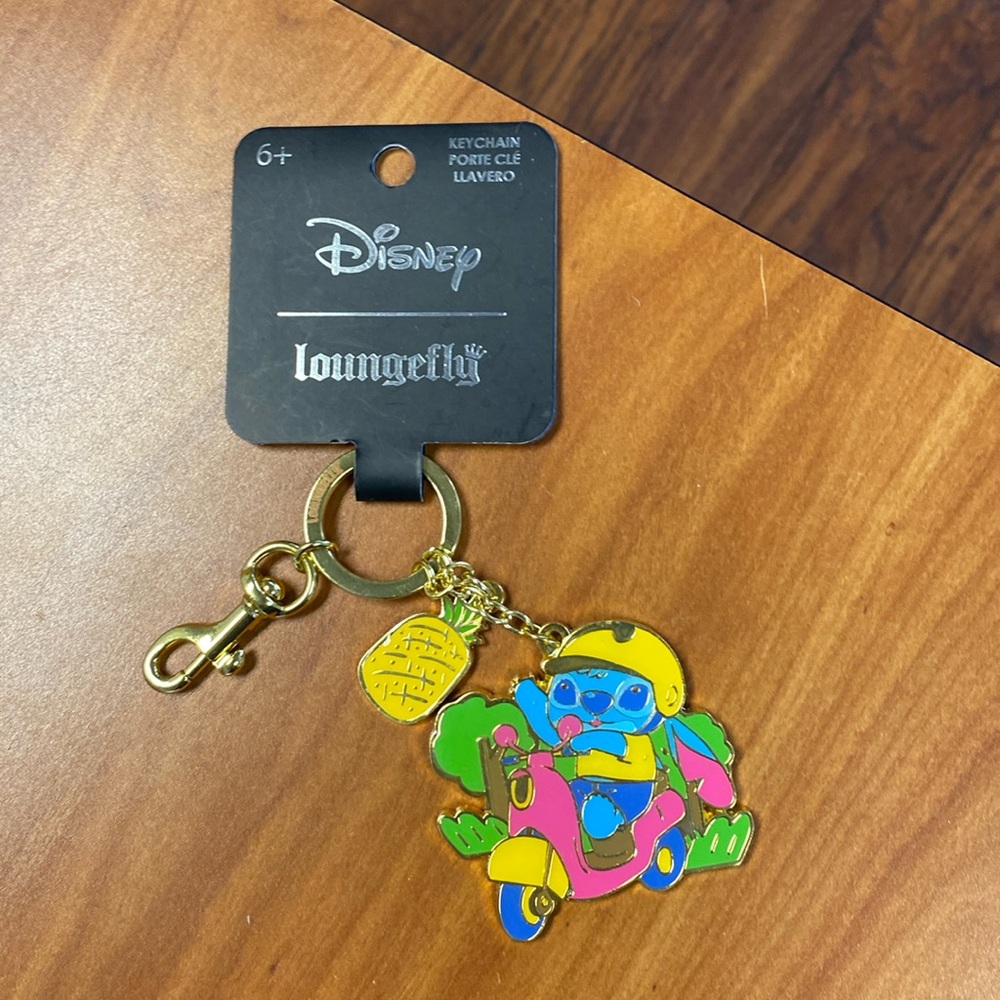 Loungefly stitch keychain